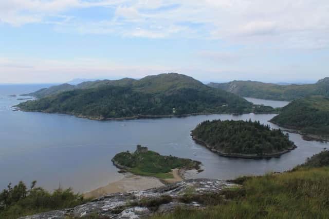 Eilean Shona, where the plot of land is situated. Picture: Contributed