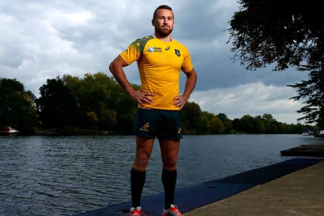 Matt Giteau was axed after a shock defeat by Samoa in 2011. Picture: Getty