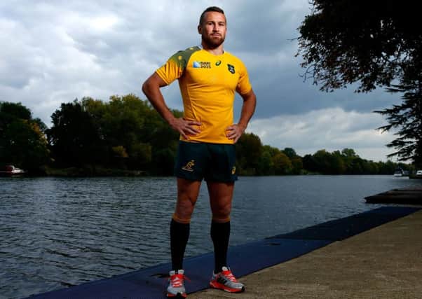 Matt Giteau was axed after a shock defeat by Samoa in 2011. Picture: Getty