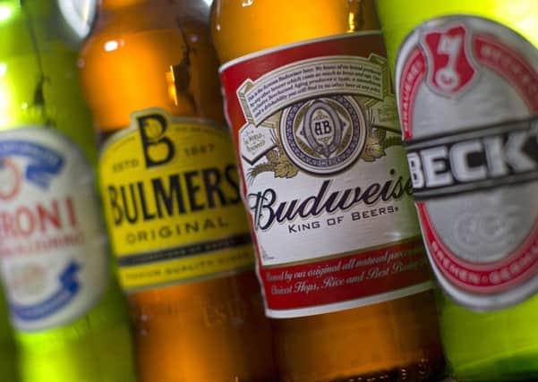 Brewers AB InBev and SABMiller still to agree the terms of a formal offer. Picture: Getty