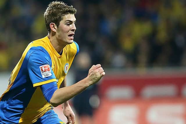 Celtic made an offer for Emil Berggreen and could return with an improved bid. Picture: eintracht.com