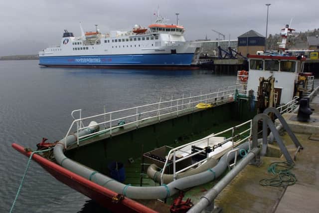 White space technology was used to provide broadband access to passengers on Orkney's ferries. Picture: TSPL