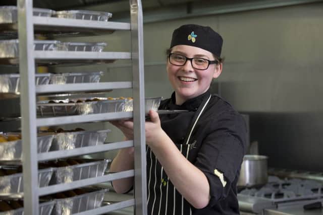 Programme graduate Danielle Ritchie joined the scheme after leaving school at 16.