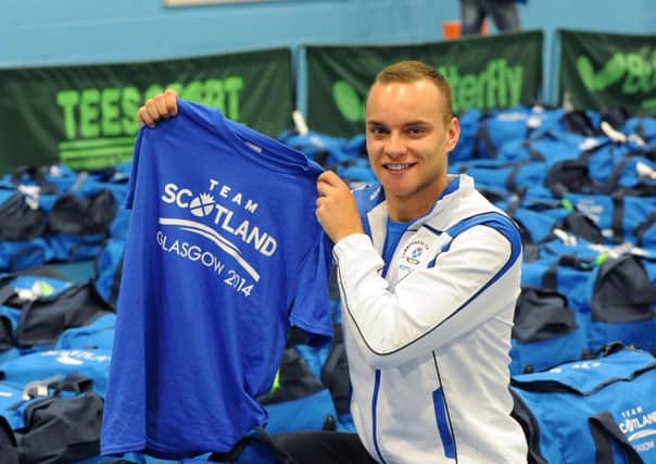 Martin Cremin swam the 1500m freestyle for Team Scotland at the Commonwealth Games. Picture: Lisa Ferguson