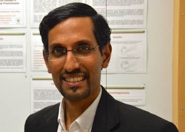 Dr Jacob George led a team of reseachers to a salt-based medical discovery that has brought the University of Dundee international recognition. Picture: University of Dundee.