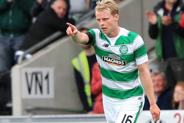 Gary Mackay-Steven insists there will be no treble talk at Celtic. Picture: Gordon Fraser