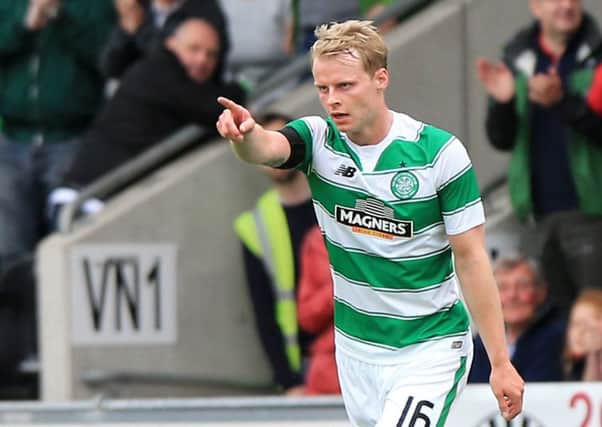 Gary Mackay-Steven insists there will be no treble talk at Celtic. Picture: Gordon Fraser