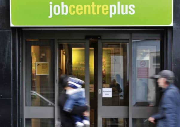 Scotland is one of only two places in the UK which has experienced an increase in unemployment