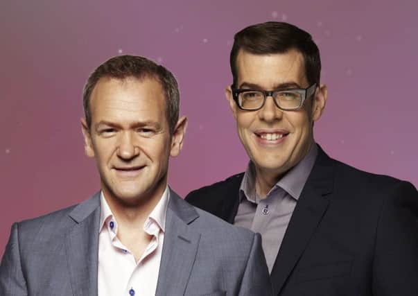 Alexander Armstrong and Richard Osman are bringing the trivia this Christmas, you bring the turkey. Picture: BBC