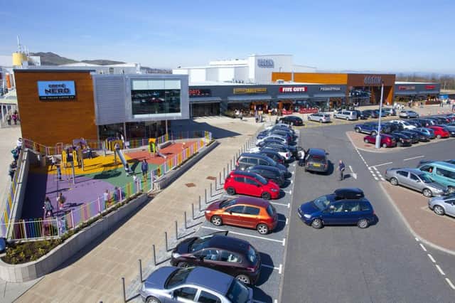 Fort Kinnaird retail park. Picture: submitted