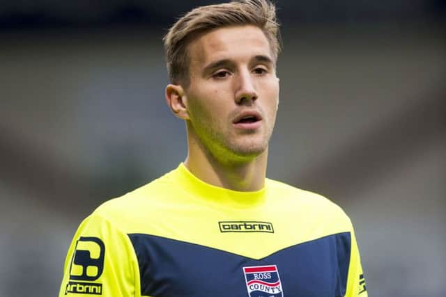 Gary Woods in action for Ross County. Picture: SNS