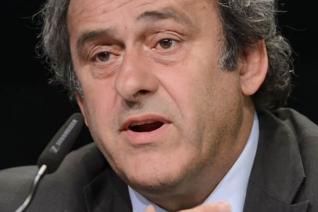 Michel Platini: Suspended. Picture: Getty