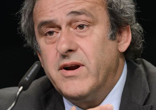 Michel Platini: Suspended. Picture: Getty