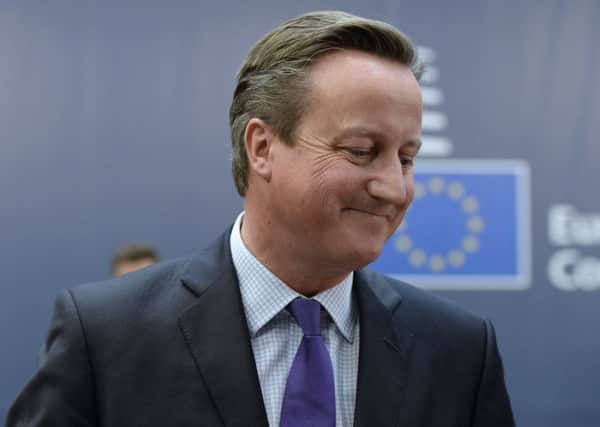 British Prime Minister David Cameron in Brussels. Picture: Getty