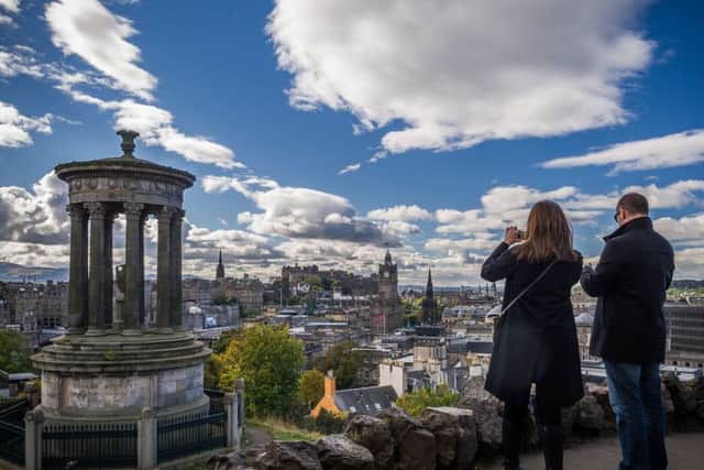 Overseas visits to Scotland were up 12 per cent to 2.7 million from 2.4m last year. Picture: TSPL
