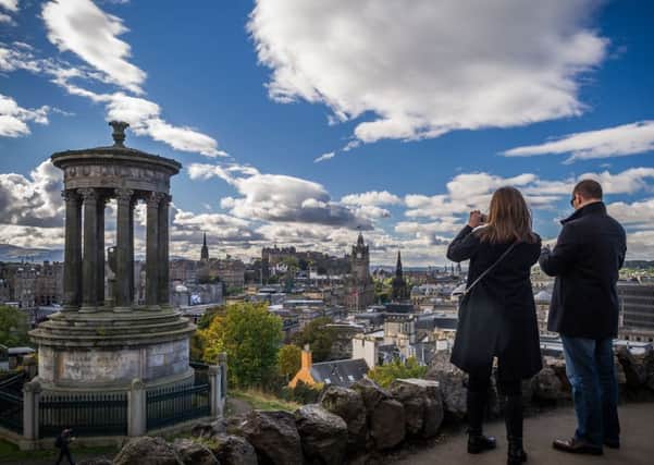 Overseas visits to Scotland were up 12 per cent to 2.7 million from 2.4m last year. Picture: TSPL