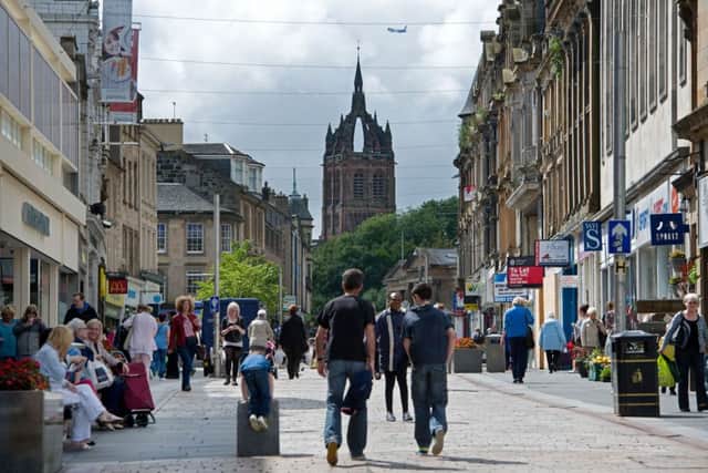 Towns like Paisley could use the new powers to attract investment. Picture: Wattie Cheung