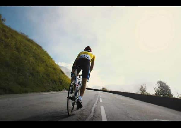 Ben Foster takes on the role of Lance Armstrong in 'The Program', currently at the Glasgow Film Theatre. Picture: Studio Canal