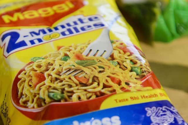 A Maggi noodle recall hit sales in India. Picture: AP