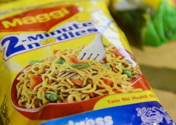 A Maggi noodle recall hit sales in India. Picture: AP