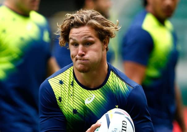 Michael Hooper: Big threat at the breakdown. Picture: Getty