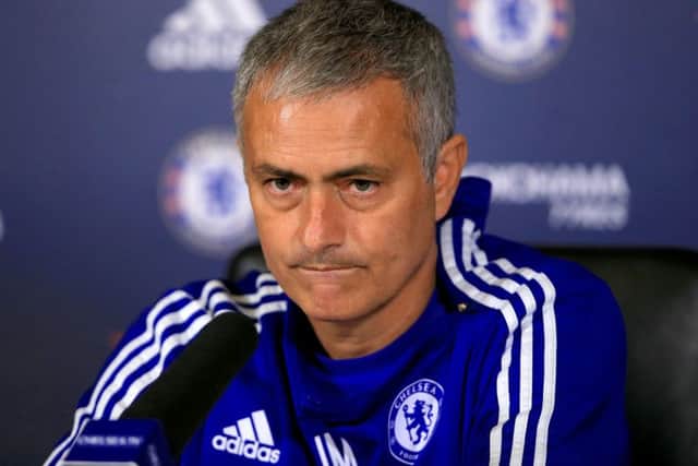 Chelsea manager Jose Mourinho. Picture: PA