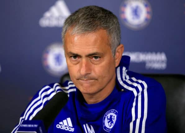 Chelsea manager Jose Mourinho. Picture: PA
