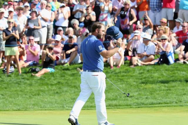 Andy Sullivan at the Portugal Masters yesterday. Picture: Getty