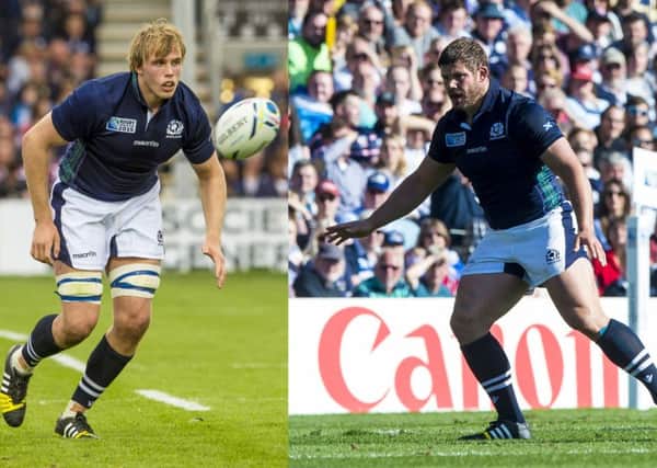 Jonny Gray and Ross Ford are free to resume playing in the World Cup.