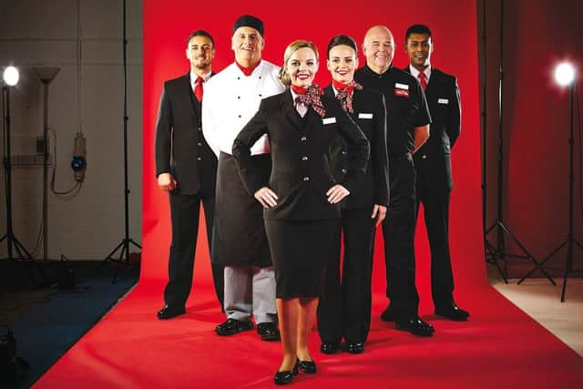 The new Virgin Trains uniforms
