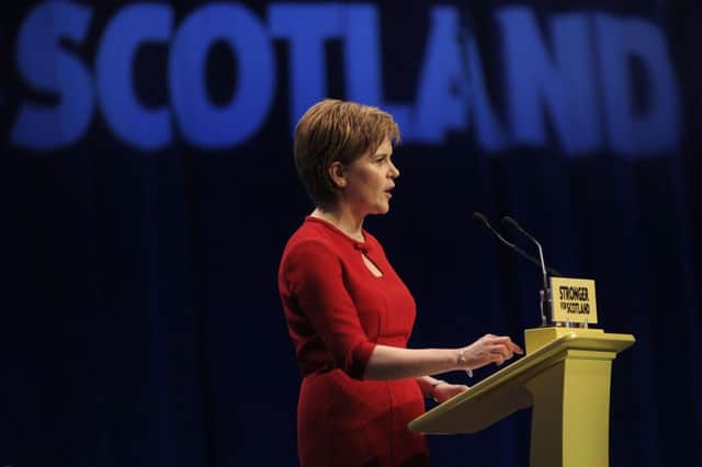 Scotland's First Minister and leader of the Scottish National Party  Nicola Sturgeon. Picture: Getty