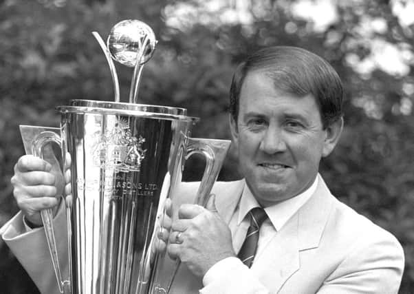 Howard Kendall: Football manager who achieved legendary status with European victory at Everton. Picture: PA
