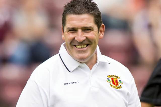 Jim Chapman: Delighted to win a tough game. Picture: SNS