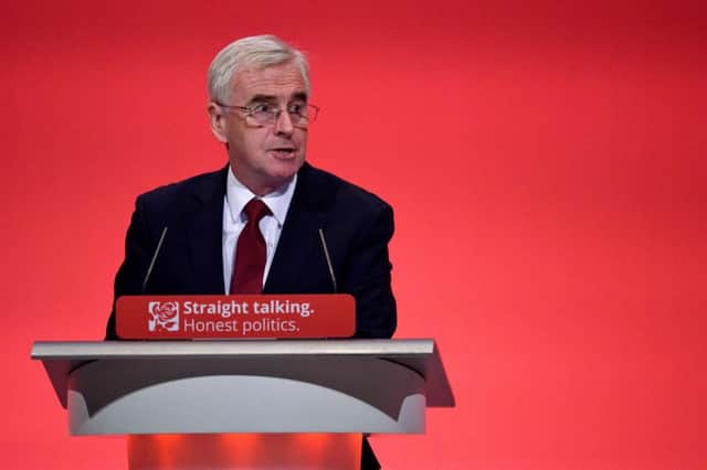John McDonnell stepped in after two Labour spokeswoman failed to clarify policy on Osborne austerity plans. Picture: getty