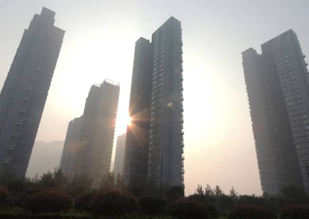 China's economic growth slowed to 6.9 percent in the third quarter, authorities in the world's second-largest economy said. Picture: AFP/Getty