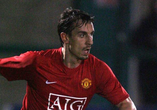Former Manchester United star Gary Neville has allowed a homeless group to stay in his hotel development. Picture: PA