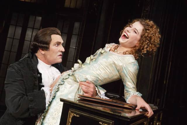 Jessie Buckley with Rupert Everettt in Amadeus. Picture: Donald Cooper/Rex Shutterstock