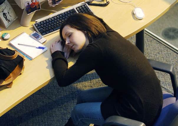 The study found that a short nap after a period of learning is beneficial.Picture: TSPL
