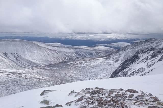 Simon Goodall captured breathtaking 360 degree views on his trek