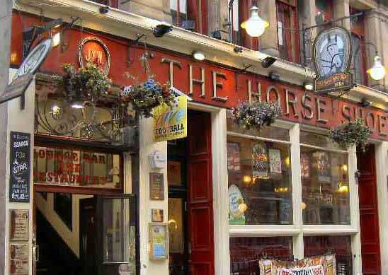 The Horseshoe in Glasgow - a Grade A listed buildin