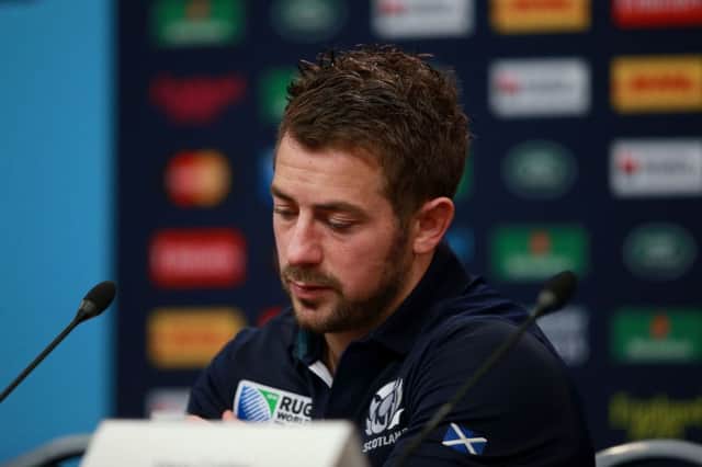 Greig Laidlaw won many admirers for his incredible restraint in the after-match press conference. Picture: PA