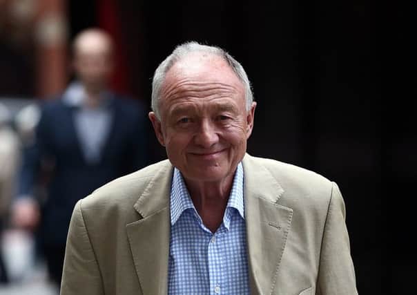 Former London mayor Ken Livingstone arrives at a Labour party leadership rally for Corbyn in August. Picture: Getty
