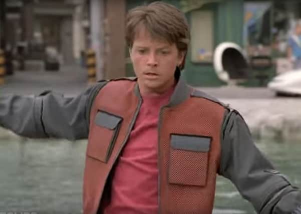 Michael J Fox as Marty McFly in Back To The Future II. Picture: YouTube