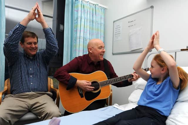 Music in Hospitals Scotland arranged more than 1700 performances for patients across the country last year