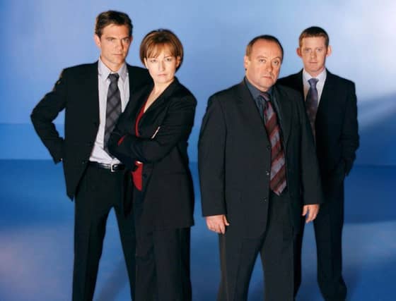 The principal cast of Taggart in 2005