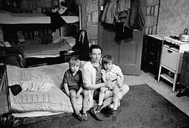 Mr and Mrs K lived in a single roomed tenement flat