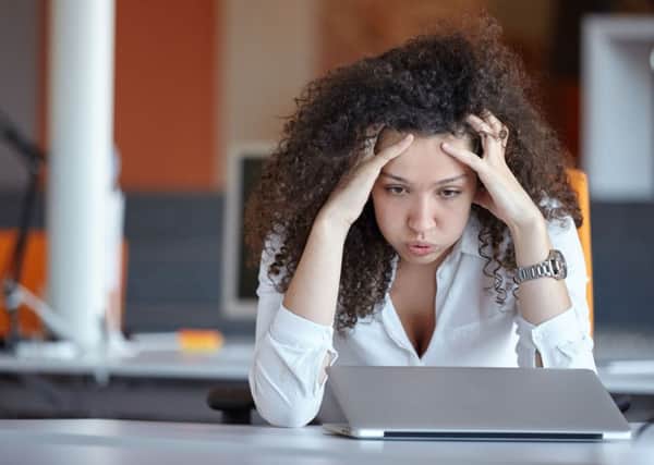 Could 'brain fog' be at the root of rising stress levels? Picture: PA