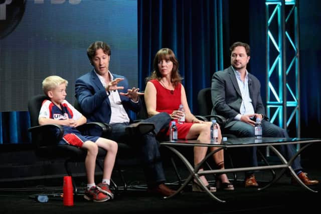 David Eagleman takes part in a panel discussion. Picture: Getty Images