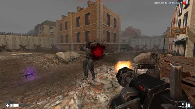 Bedlam marks a return to the FPS days of blocky textures. Picture: Contributed