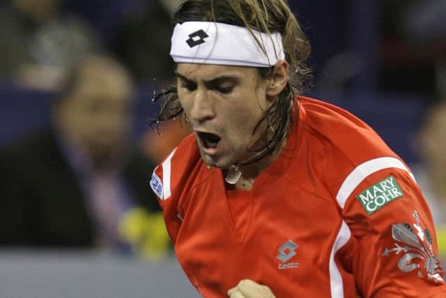 David Ferrer overcame a poor start to beat fellow Spaniard Albert Ramos-Vinolas in the first round of the Erste Bank Open in Vienna. Picture: AP